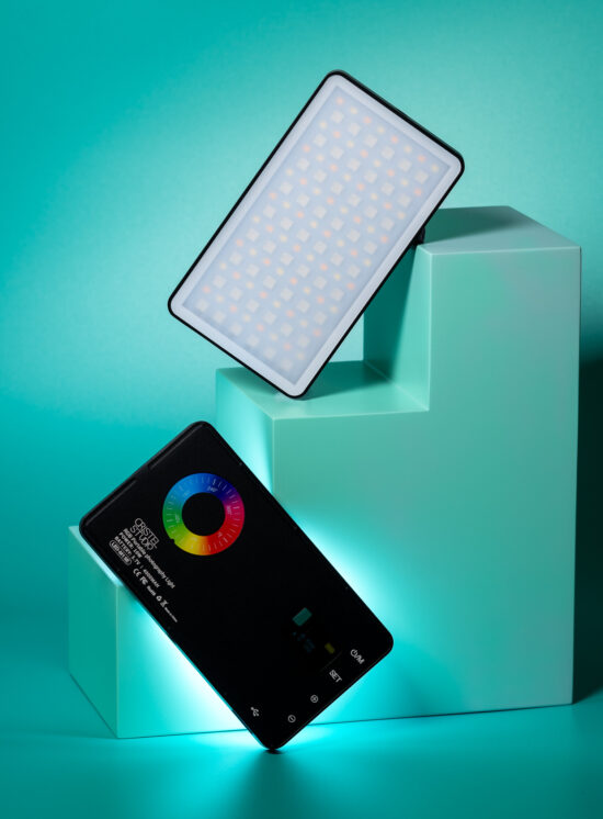 cristel studio led valgus professionaalsete ripsmepiltide tegemiseks telefonile ja kaamerale