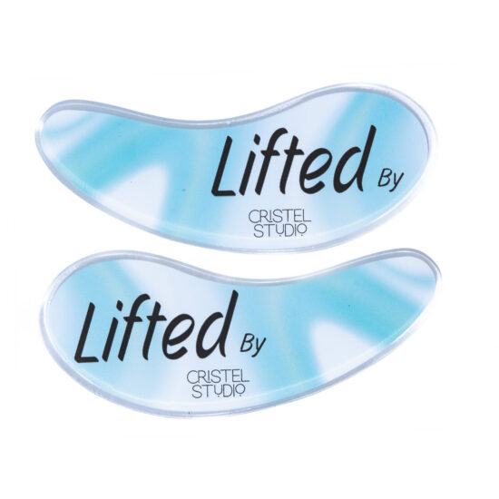 cristel studio korea lash lift asian lash lift tooted ripsmetehnikule Reusable silicone under-eye pads